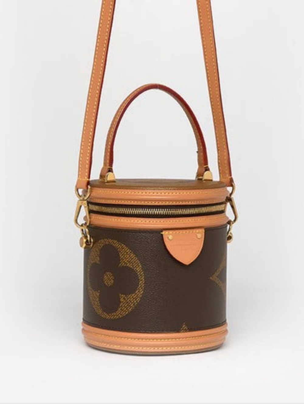Like NEW!!! Rare! Louis Vuitton Cannes Monogram Giant Brown LV With COA & Lock! - Picture 13 of 16